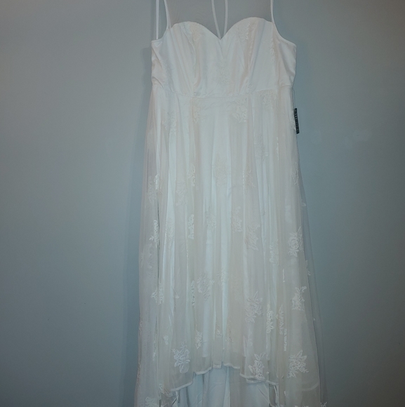 Stunning Torrid Hi-Lo Ivory dress!!! - Picture 5 of 10